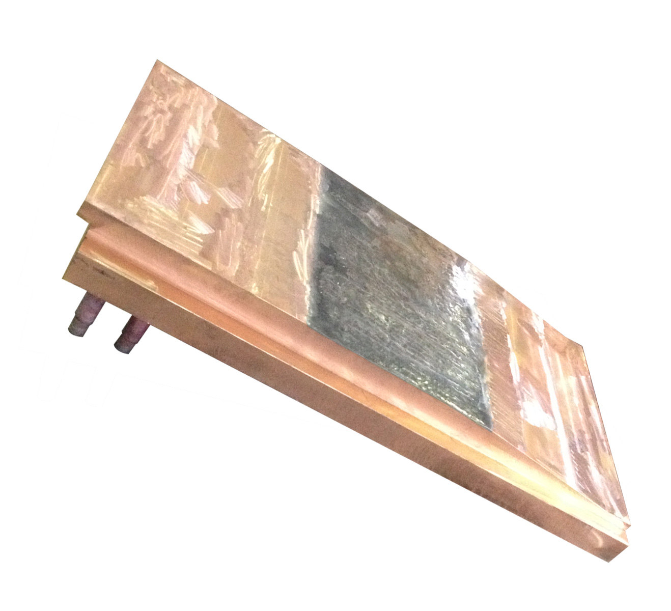 Side wall copper cooling element of Flash furnace  (surfacing wear-resistant alloy)